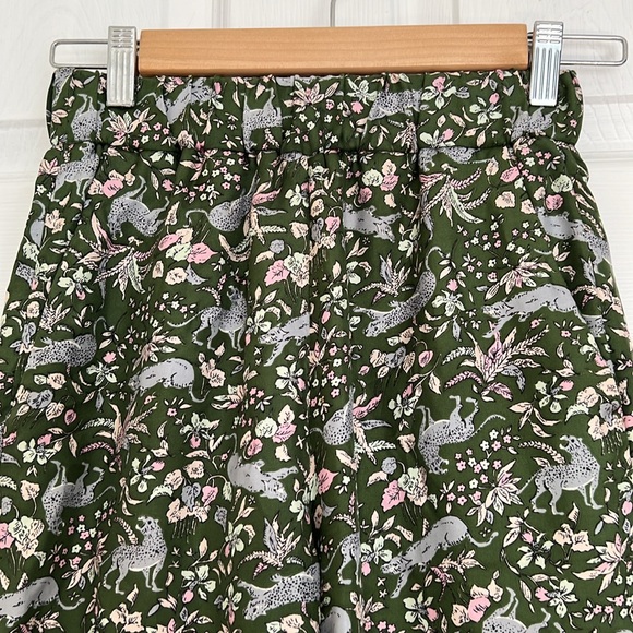Jcrew silky patterned pants - Picture 2 of 3